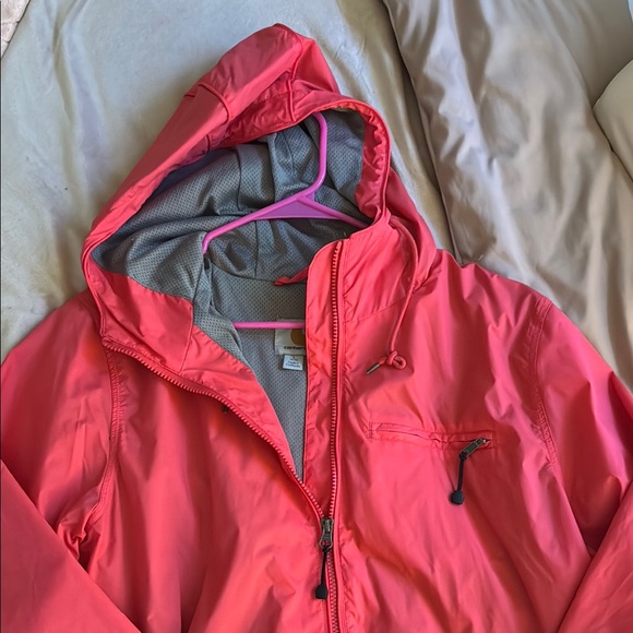 Pink Carhartt Raincoat with Hood - Picture 5 of 6